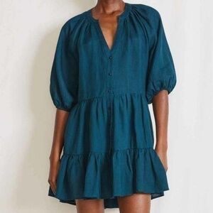 Apiece Apart Mini Dress in Linen - NWT